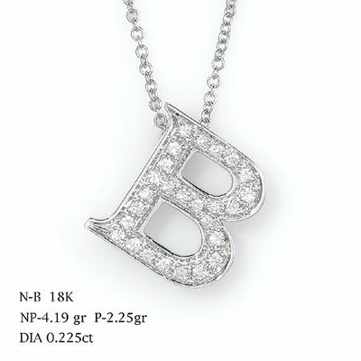 Letters necklace