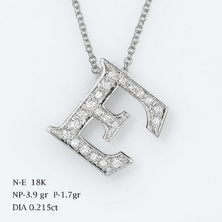 Letters necklace