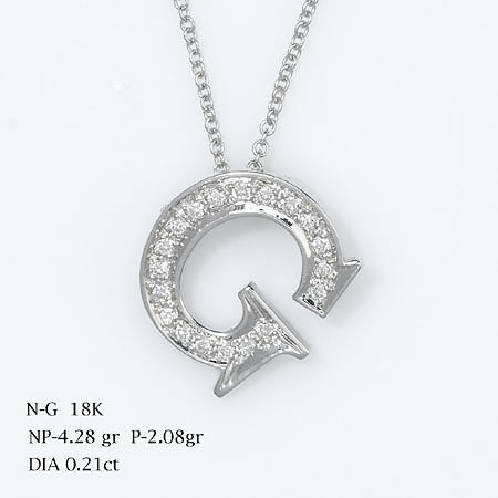 Letters necklace