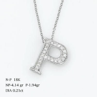 Letters necklace
