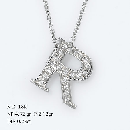 Letters necklace