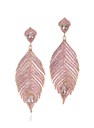 Feather Firebird earrings