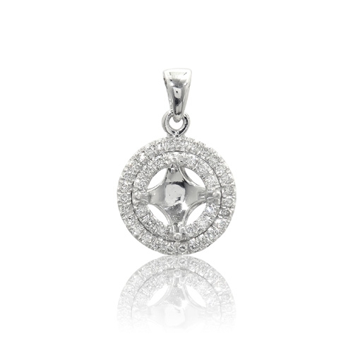 Orb pendant two rings/one ring