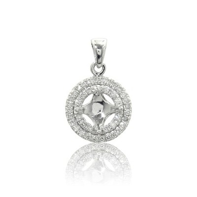 Orb pendant two rings/one ring