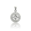 Orb pendant two rings/one ring