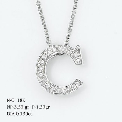 Letters necklace
